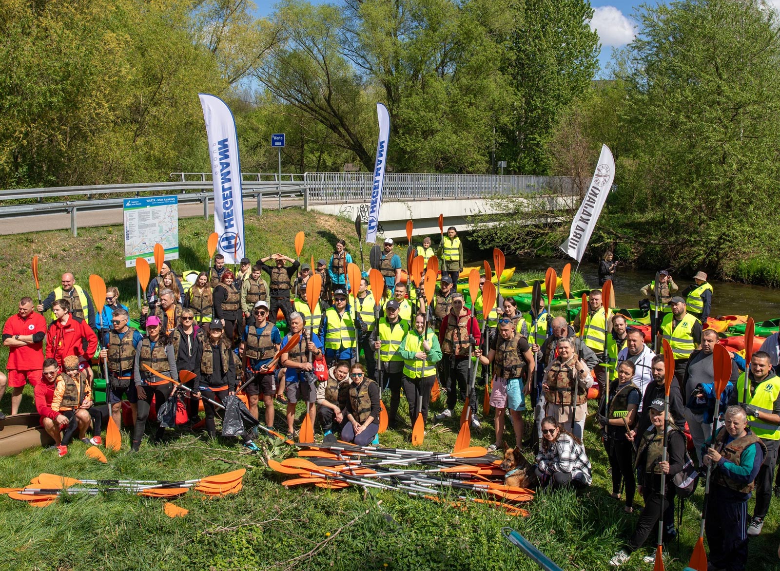 warta river cleaning